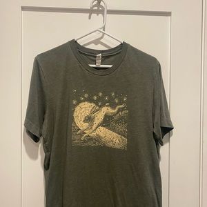 Forest Green Vintage T Shirt